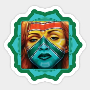 Esther Green Sticker